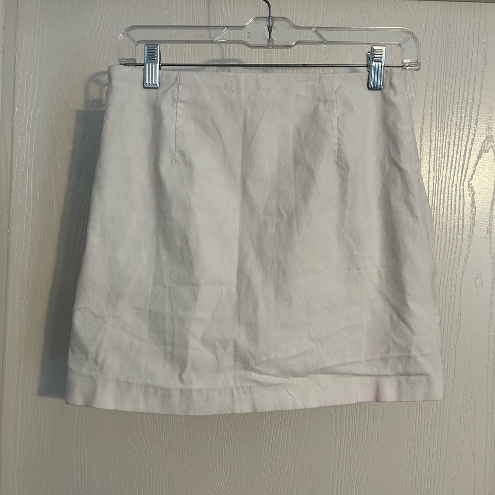Versona | Cream Mini Skirt | Size Small - Picture 8 of 8